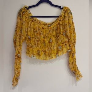 ✨NWT✨Urban Outfitters cropped long sleeve